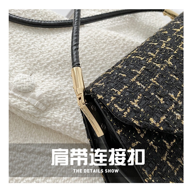 Túi Đeo JASMIN NOIR Chéo Bằng Len Thiết Kế Nhỏ Gọn Giản Dị Dành Cho Nữ