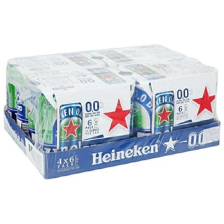 Thùng 24 lon bia Heineken không cồn 330ml