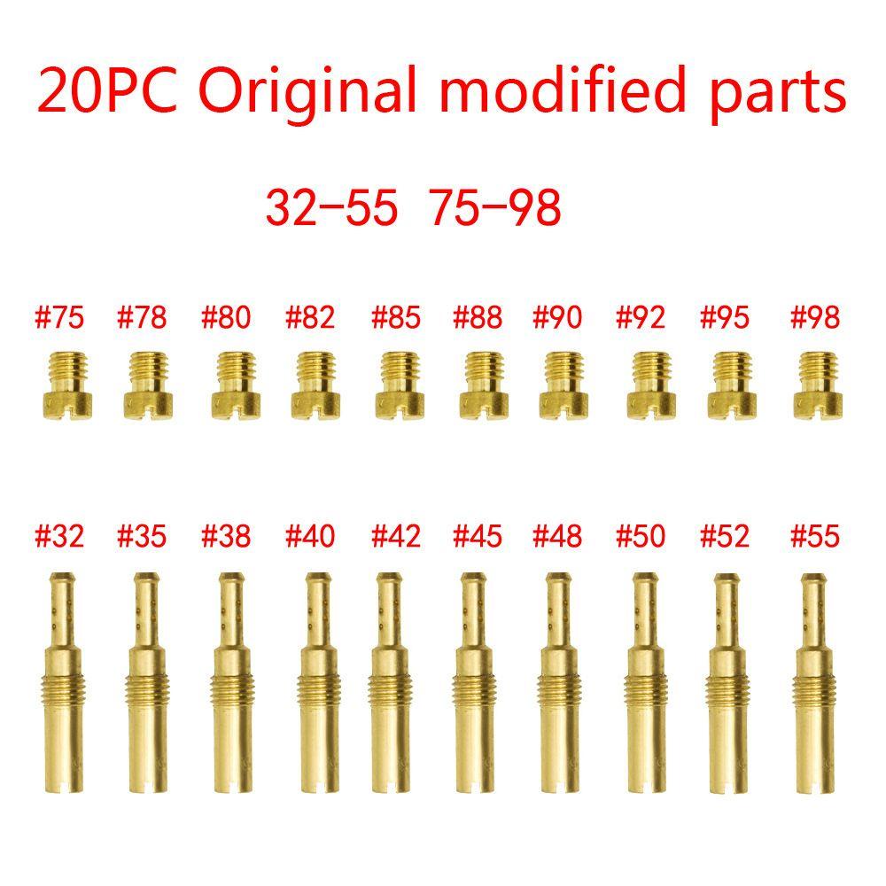 JONYE Set 20 Đầu Nối Bộ Chế Hòa Khí 20 Chi Tiết Cho PWK Keihin OKO CVK PWM