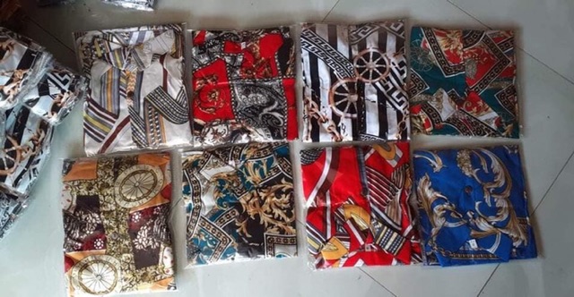 Bộ lanh lụa hoa quả -3d