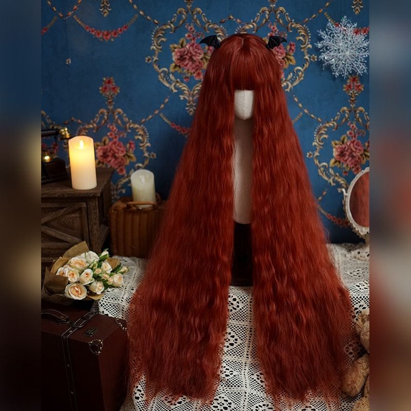 Tóc giả wig lolita Ochanomizu 120cm gợn sóng cổ tích 5 màu
