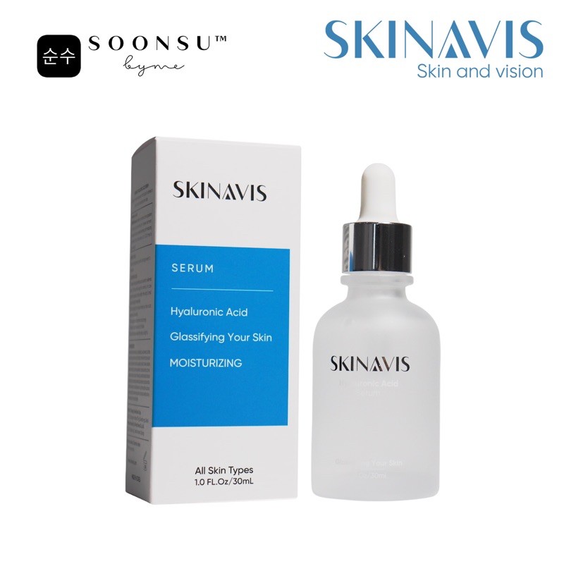 Tinh Chất Cấp Ẩm Phục Hồi SKINAVIS Hyaluronic Acid & Niacinamide + B5