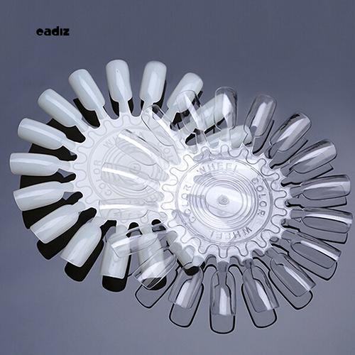 Bộ 10 bảng tròn trưng bày màu sơn móng tay nghệ thuật