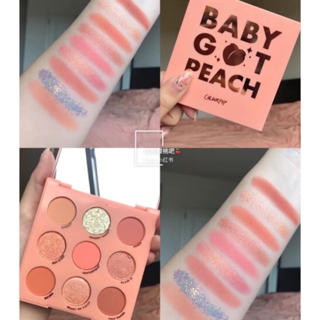 Có sẵn - Bảng phấn mắt Colourpop Baby Got Peach