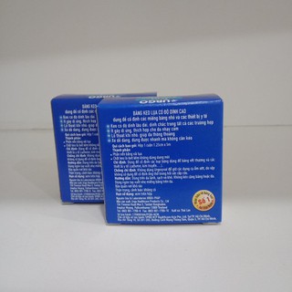 BĂNG DÍNH LỤA URGO Urgosyval 1,25cmx5m