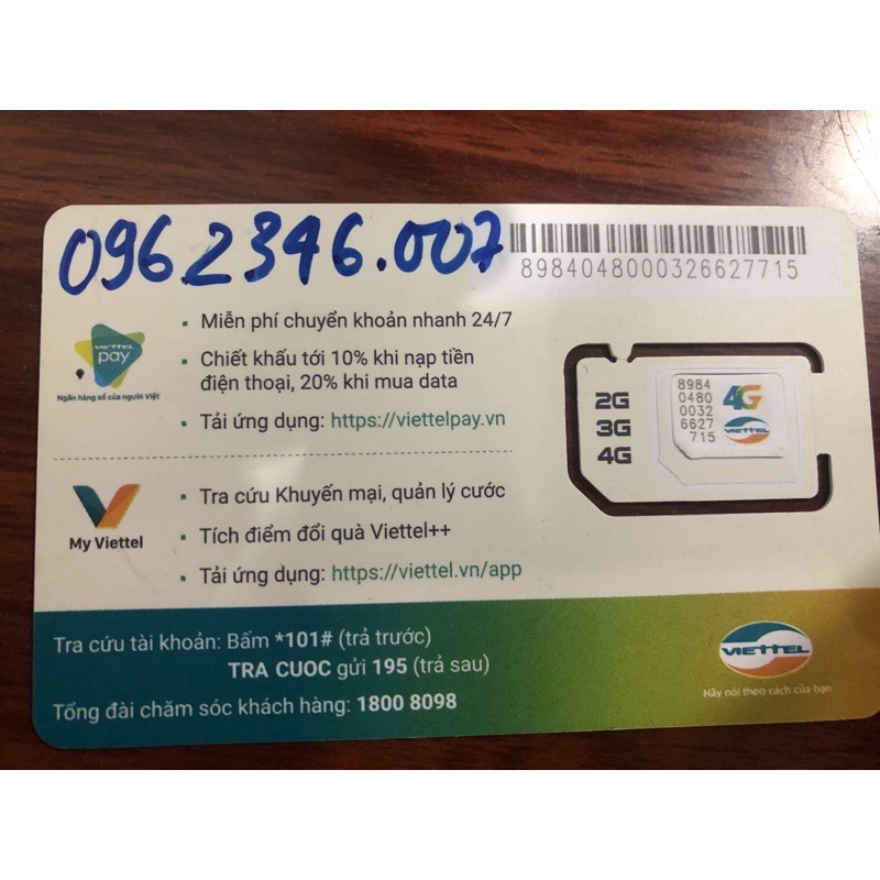 SIM V120 -zalo 0961.237.237