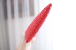 Clutch cầm tay da dê sz 25, full box