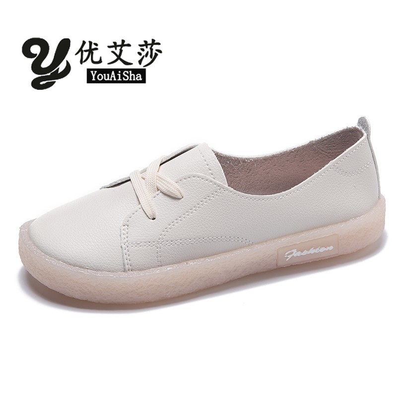 Slip on da nữ - Giày lười da nữ dáng bè siêu xinh- MPS248