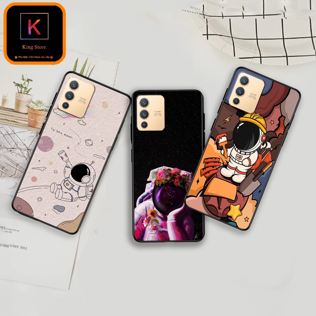 Ốp lưng Vivo V23 5G - Vivo V23e - Ốp in hình Phi hành gia cực hot