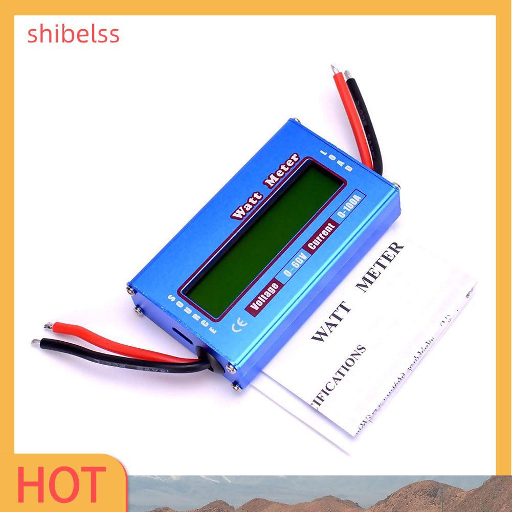 Máy Phân Tích Năng Lượng Pin Cân Bằng Điện Áp DC 60V 100A Watt Meter Checke