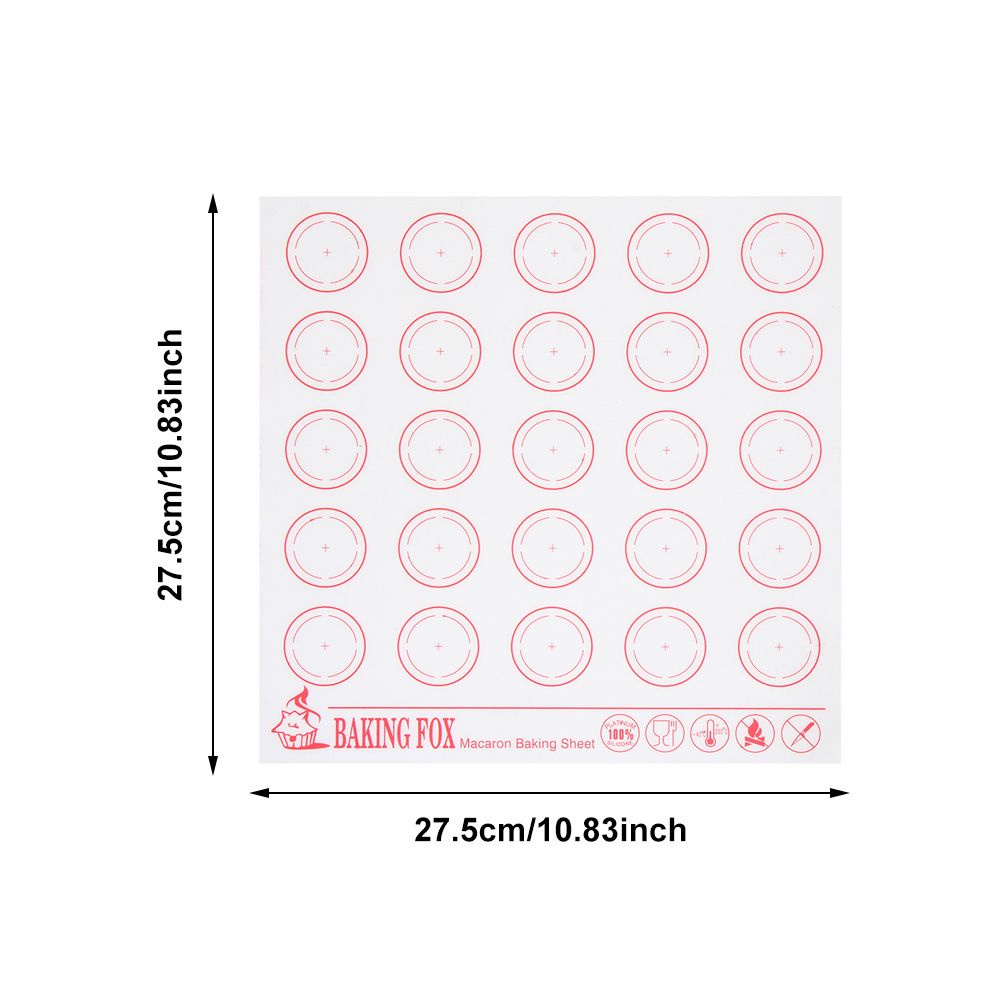 Tấm Lót Làm Bánh Bằng Sợi Thủy Tinh Chịu Nhiệt Chống Dính Có Thể Tái Sử Dụng