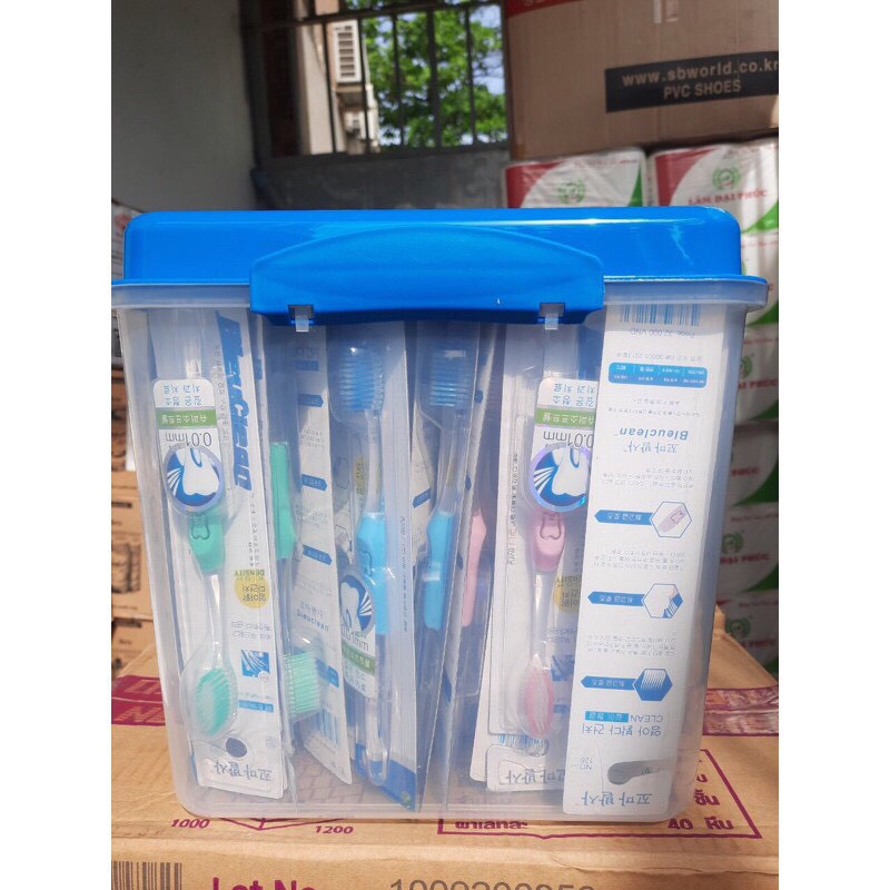HCM - Bàn Chải Đánh Răng Lông Mềm NO126 Hàn Quốc (Giao Màu Ngẫu Nhiên)