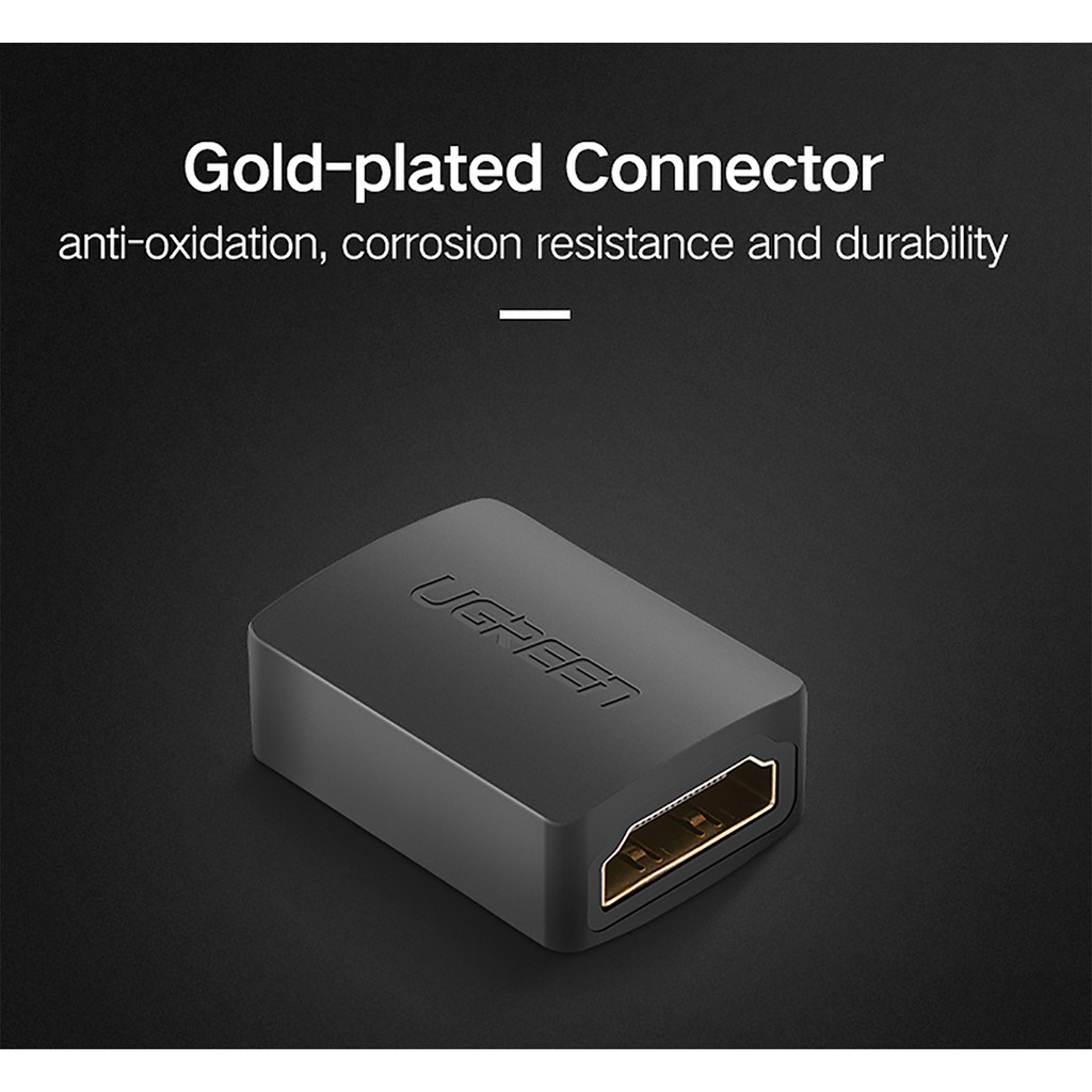 Đầu Nối Dài HDMI 2.0 4K@60Hz Chính Hãng UGREEN 20107 Chính Hãng