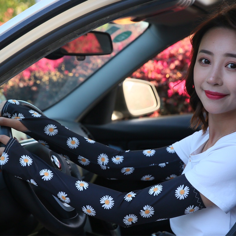 Găng tay chống nắng vải lụa mát hơn chống UV +22 mẫu đẹp xinh xắn hợp thời trang [HỎA TỐC]