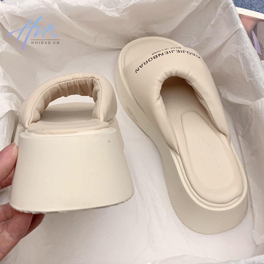 Dép Đi Ngoài Trời Đế Dày 2022 Thời Trang Mùa Hè Cho Nữ