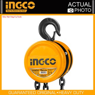 3 tấn Pa lăng (bá lăng) xích 3m INGCO HCBK0103