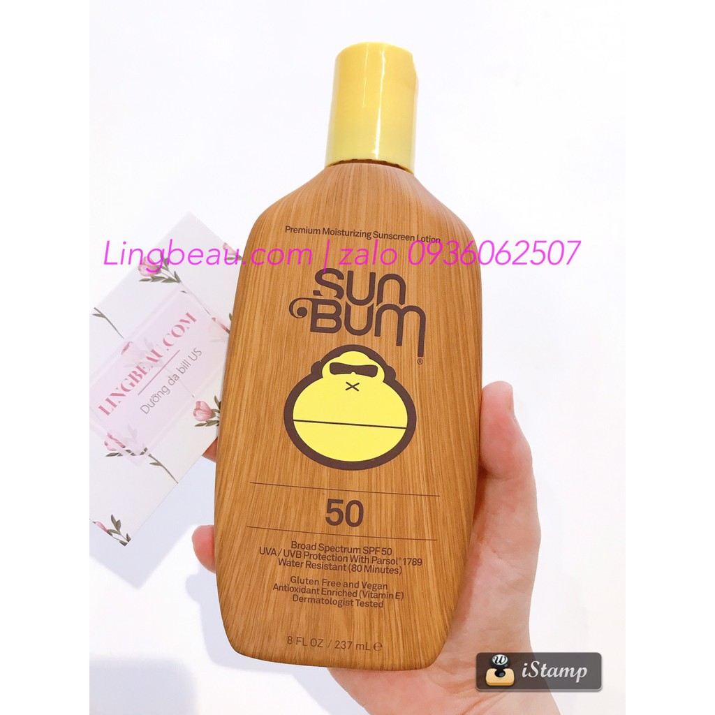 HSD 05/2024 - Lotion chống nắng cấp ẩm quang phổ rộng Sun Bum UVA/UVB  - SPF 50