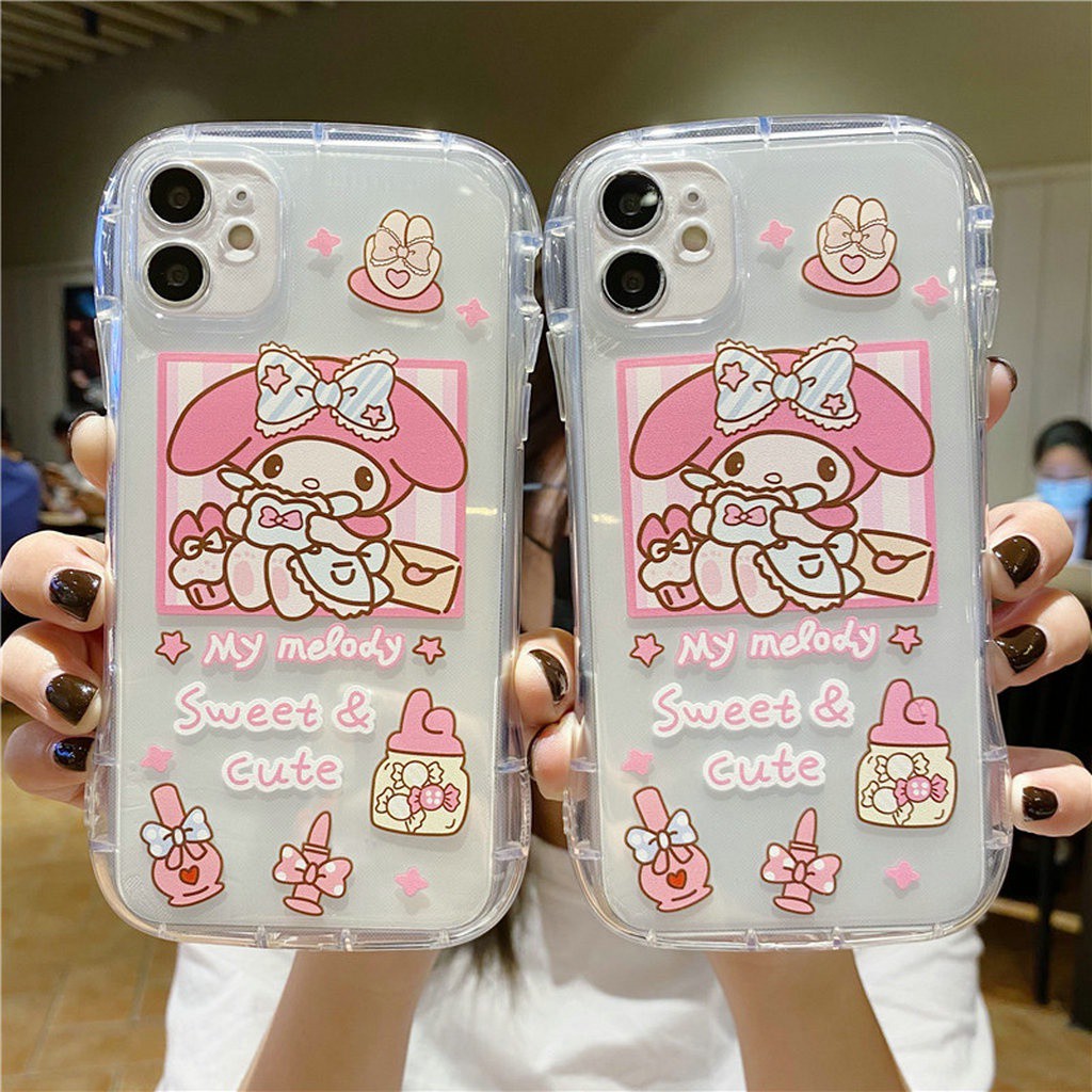 Ốp Điện Thoại Trong Suốt Chống Sốc In Hình Pikachu Cho iPhone 13 12 SE 2020 Xr 11 13 12 8+ 11 13mini 7 Plus 12 Pro Max X