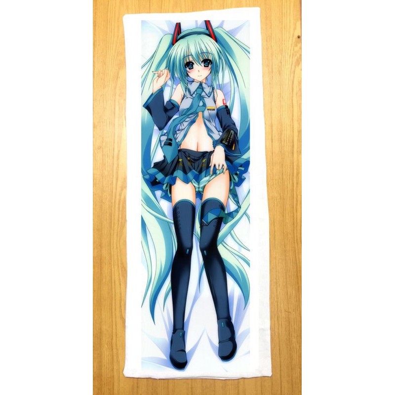 gối ôm miku dài 40cm x 1m / gối dài volkaloi miku