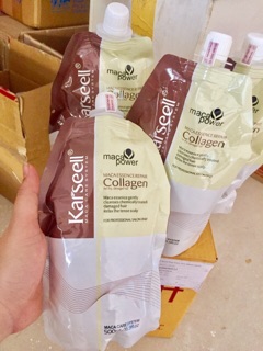 [NHẬP CHÍNH HÃNG] - Hấp phục hồi Collagen Karseell Maca 500ml