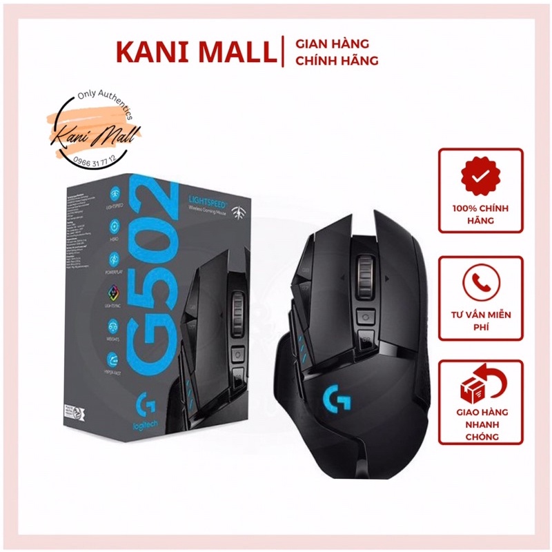 Chuột game không dây lightspeed Logitech G502 giá rẻ nhất thị trường