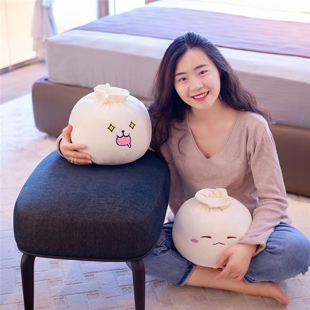 Đồ chơi nhồi bông Hình Bánh Bao Mềm Mại Độc Đáo
