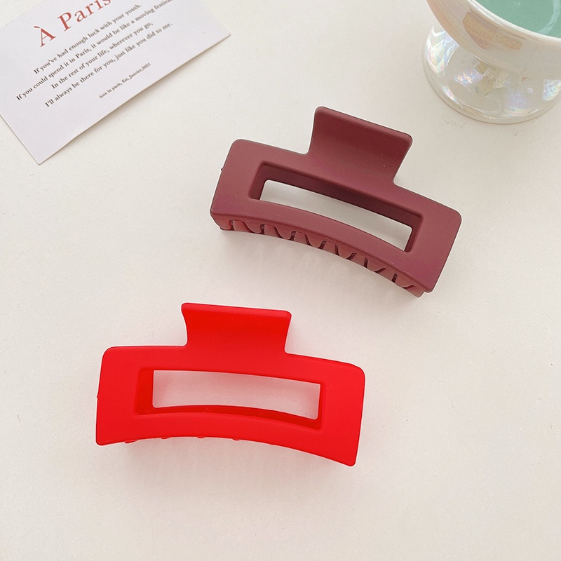 Kẹp tóc hình cá mập bằng Acrylic thời trang thu đông Hàn Quốc cho nữ