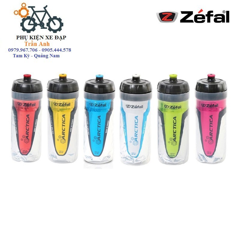 Bình nước xe đạp giữ nhiệt Zefal ARCTICA 550ml
