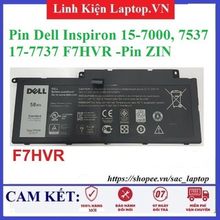 🎁Pin laptop Dell Inspiron 15-7000, 7537 17-7737 F7HVR