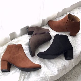 Boot Vagabond cổ lưng da lộn 5f