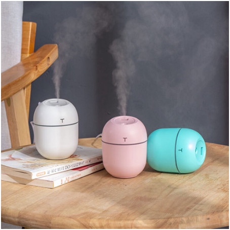 Máy Xông Tinh Dầu Mini Phun Sương Khuếch Tán Tinh Dầu Tỏa Hương Thơm Dùng Cho Phòng Ngủ Và Trong Xe Hơi