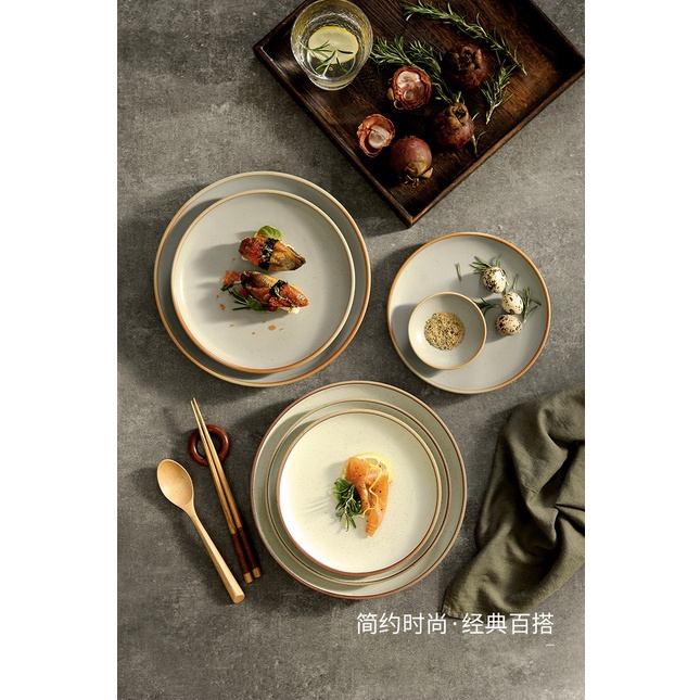 Đĩa tròn Ruyi phong cách Phương Tây