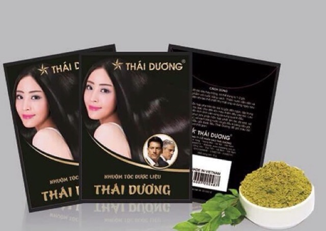  Nhuộm tóc dược liệu thái dương