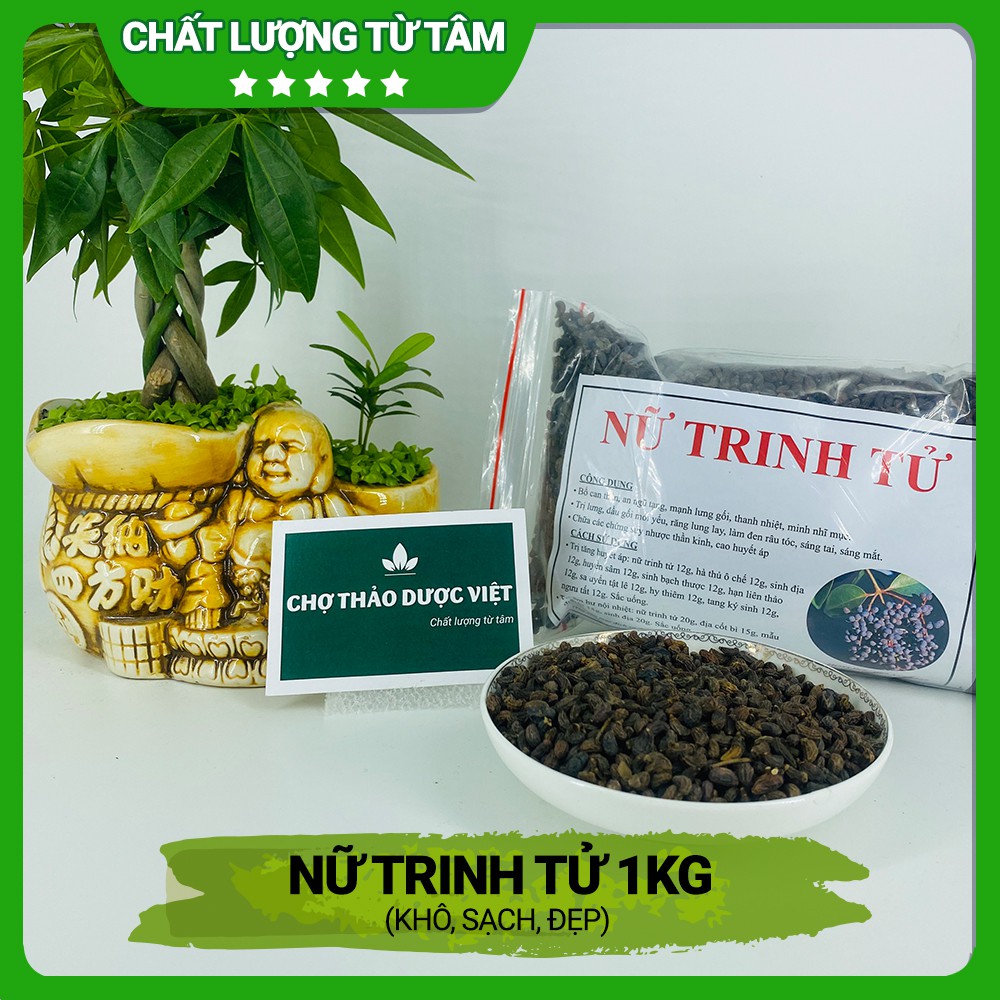 Nữ trinh trinh tử 1kg (Khô, Sạch, Đẹp) - Chợ Thảo Dược Việt