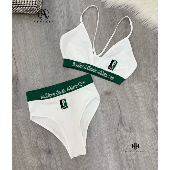 Set bikini badblood thêu chữ mai phương bùi