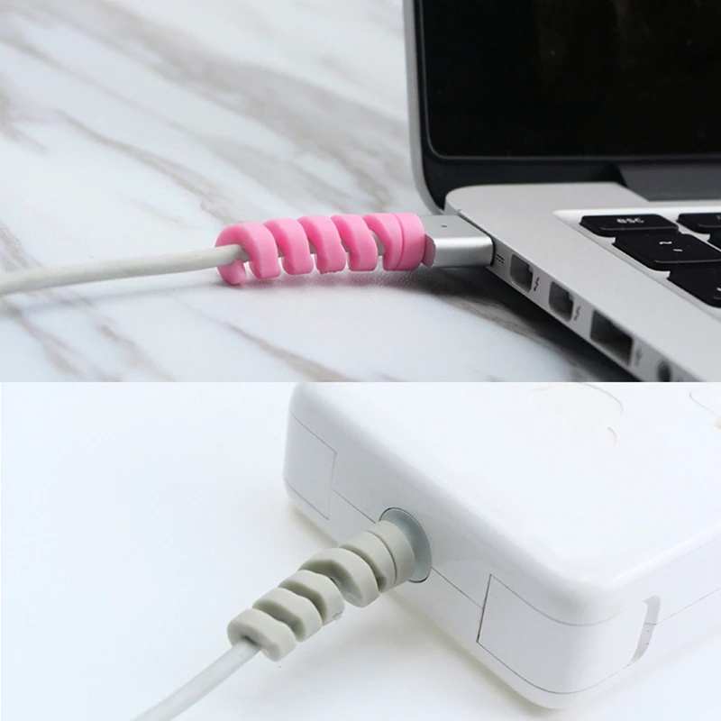 Tbtic Phụ Kiện Bảo Vệ Dây Cáp Sạc USB Từ Tính Tương Thích Với iPhone