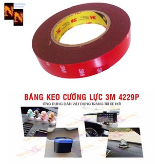 Băng keo 3M Bám Dính Tốt Chuyên Dán Đồ Chơi Xe Máy Ô Tô Khổ 10mm x 10m