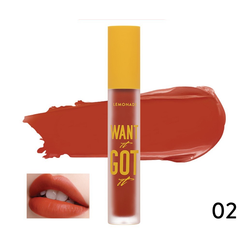 Son Kem Lì Nhẹ Môi Lemonade Want It Got It Lipcream 5g - Khongcoson