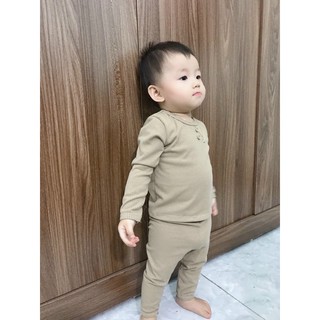 Hàng loại 1 Bộ thun gân thu đong cho bé trai/ bé gái