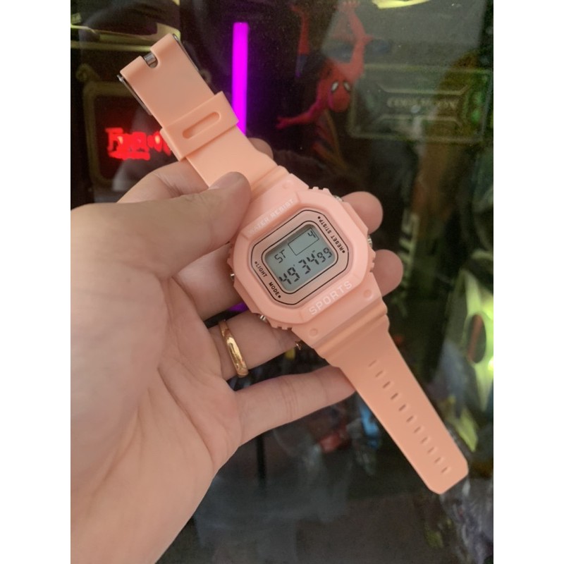 Đồng hồ điện tử Nam Nữ SPORTS dây cao su chống nước tốt | BigBuy360 - bigbuy360.vn