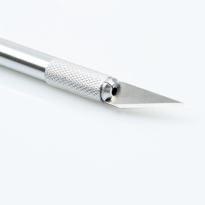 Bộ dao khắc đa năng, Bút chạm khắc đồ thủ công, 1 thân dao kèm 6 lưỡi dao khắc thay thế - 6in1