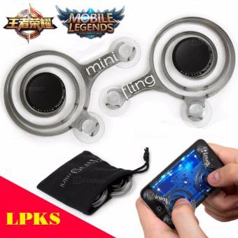 Combo 2 bộ nút chơi game liên quân joystick chơi liên quân (Đen)