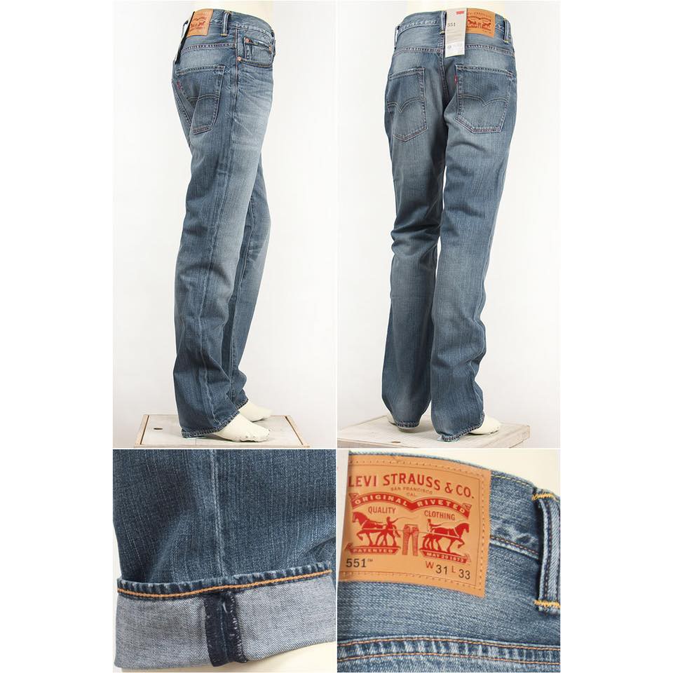 Quần Jean Levis 551 size 30 33