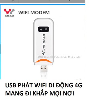 [DEAL SỐC] USB Dogle 4G Phát Sóng Wifi từ sim 3G/4G dùng được đa mạng, có khe đọc thẻ nhớ TỐC ĐỘ HỔ VỒ