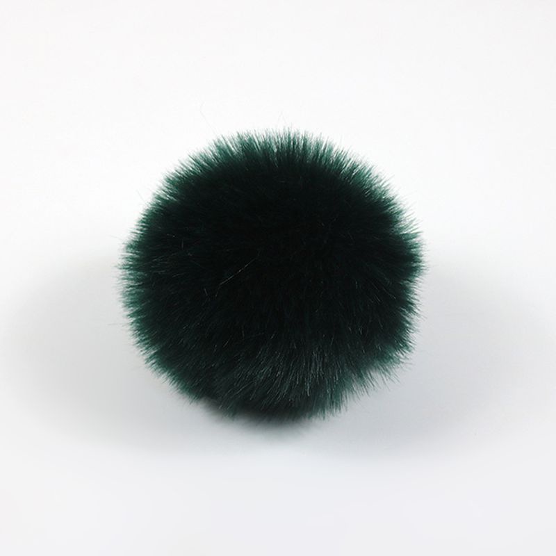 Bộ 2 Dây Pompom 8cm 14 Màu Cầu Vồng Co Giãn