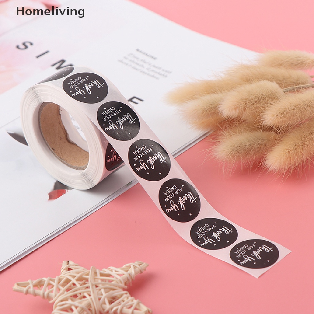 Cuộn 500 Nhãn Dán Thank You Trang Trí Sổ Tay