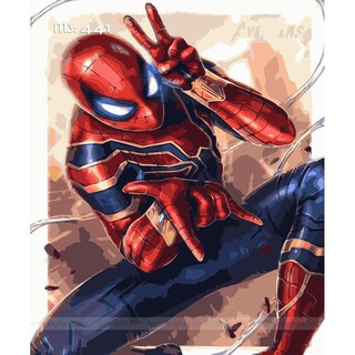 Tranh tô màu người nhện T441