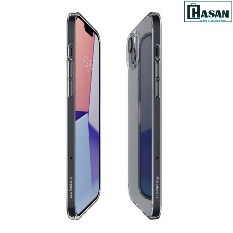 Ốp lưng iPhone 14 Plus Spigen Airskin Hybrid Crystal Clear