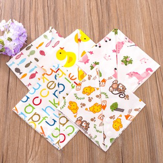 Combo 2 khăn yếm tam giác cotton mềm mịn cho bé