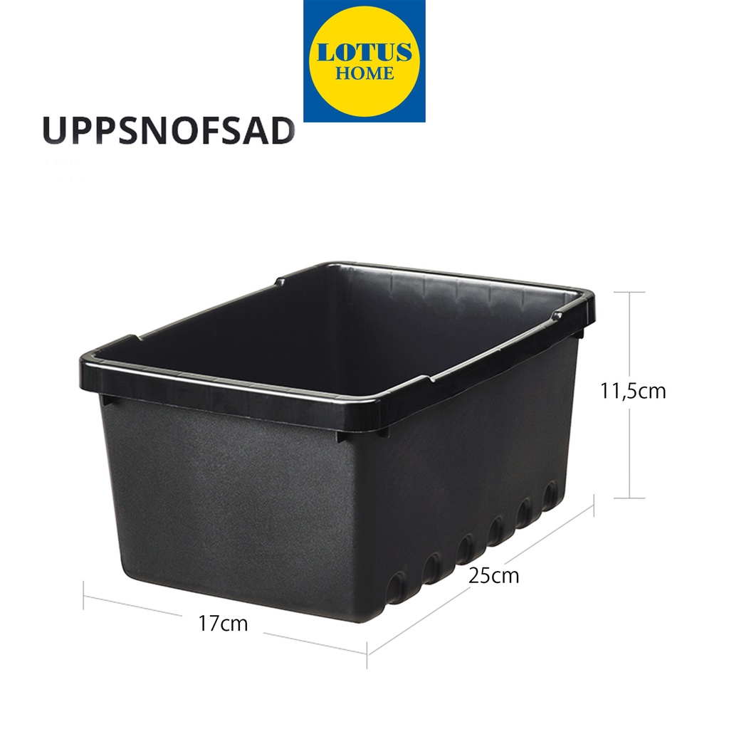 IKEA Thùng đựng đồ hộp đựng đồ phân loại đồ đạc Uppsnofsad IKEA